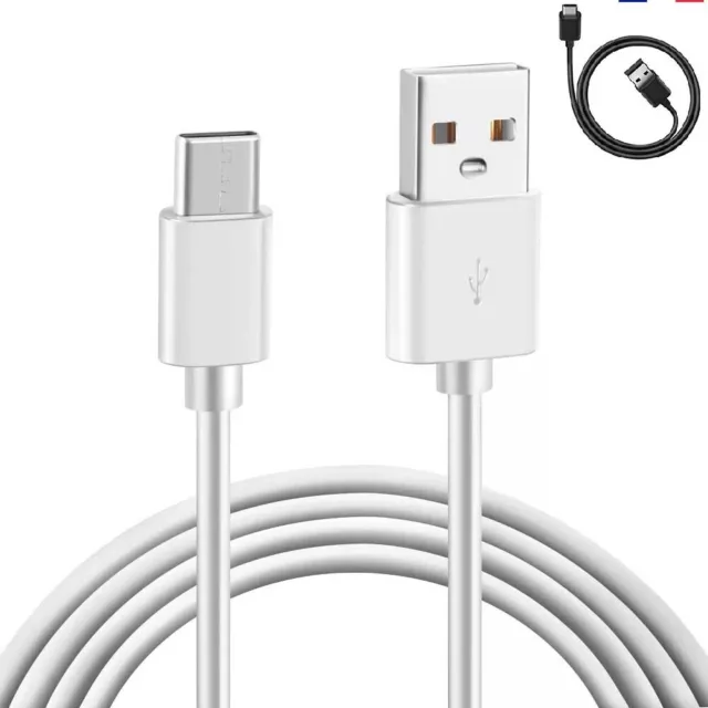 Chargeur pour Samsung Galaxy S23/S22/S21/S20/S10/S9/S8 Cable Chargeur USB Type-C