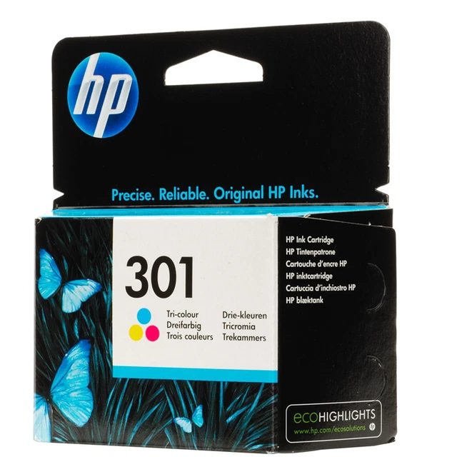 Cartuccia Hp 301 Colore Ch562Ee Originale