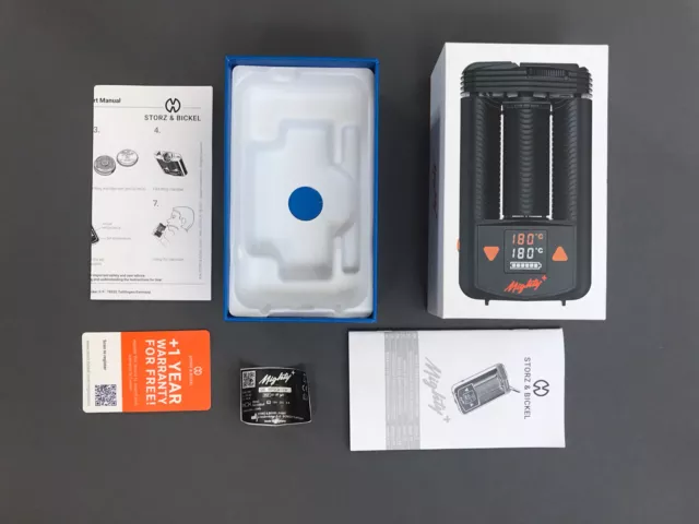 Originalverpackung  OHNE GERÄT Storz & Bickel Mighty+ Plus Verdampfer nur OVP