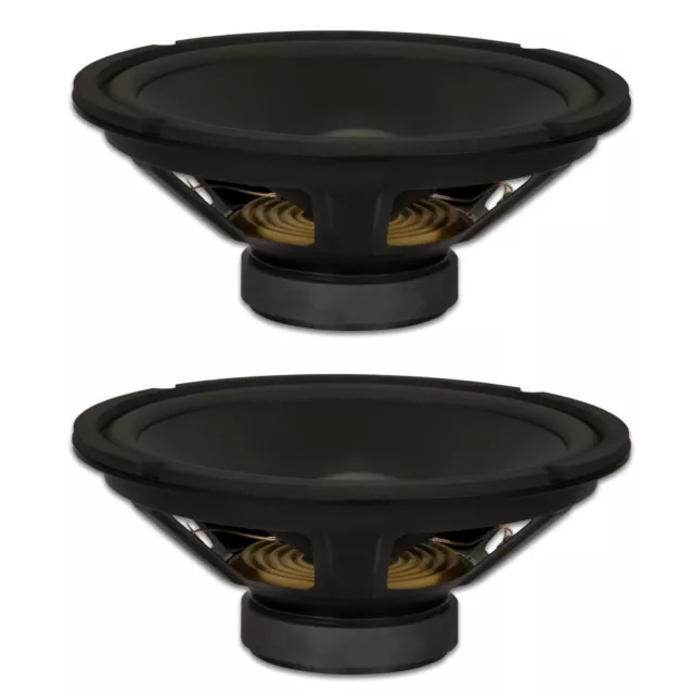 2 Goldwood Sound GW-410D Dual Voice Coil 10" Woofers 220W each 6ohm Speakers