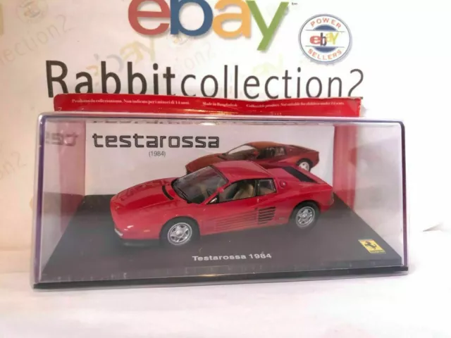 Die Cast "  Testarossa - 1984 " Ferrari Gt Collection  Scala 1/43