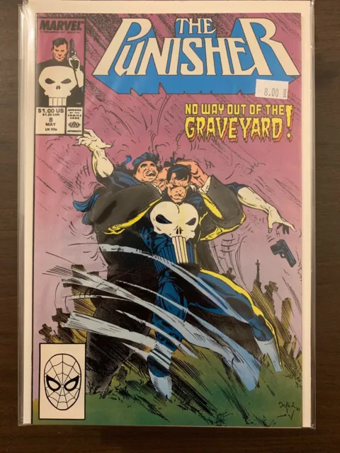 Punisher vol.2 #8 1988 High Grade 9.2 Marvel Comic Book C37-62