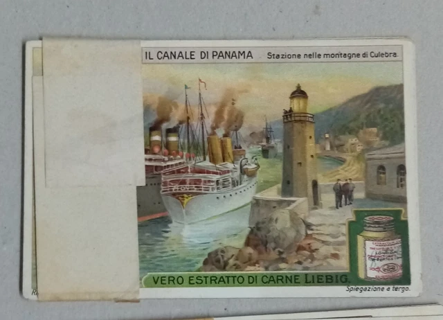 Liebig Seria 1086 Canale Di Panama
