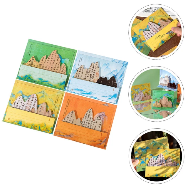 Copertina Libretto Degli Assegni In Vera Pelle Goffrata Lupo Che Canta - Foto 4