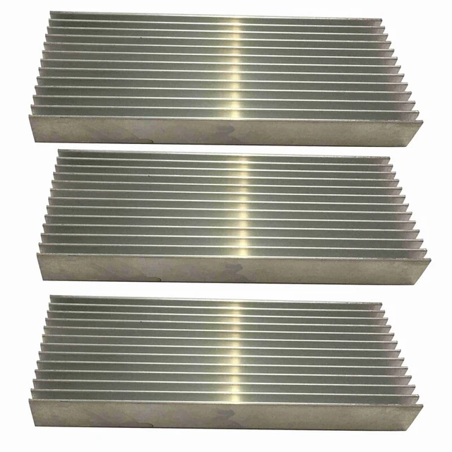 3 StüCk Aluminium Leistungs VerstäRker KüHl KöRper KüHl KöRper 100X 40X 11M X1G3