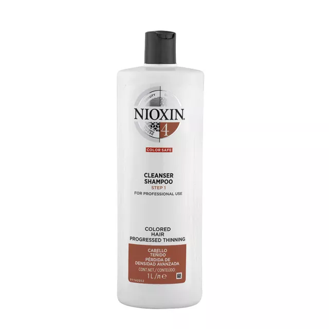 Nioxin System4 Cleanser Shampoo 1000ml - shampooing antichute