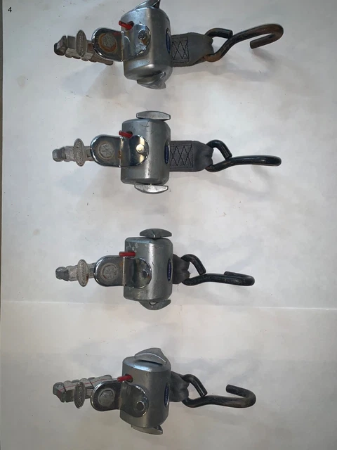 Remolques para silla de ruedas retráctiles Qstraint para furgoneta, autobús, movilidad para discapacitados USADOS