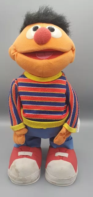 Kitzel Mich Ernie - Sprache Bewegung - Fisher-Price 2005 Sesamstrasse Figur rar