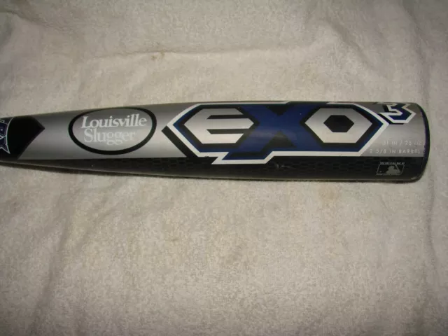 Very Good Louisville Slugger TPX EXO 3 BPF 1.15 -5 31/26 oz Baseball Bat SL13EX5