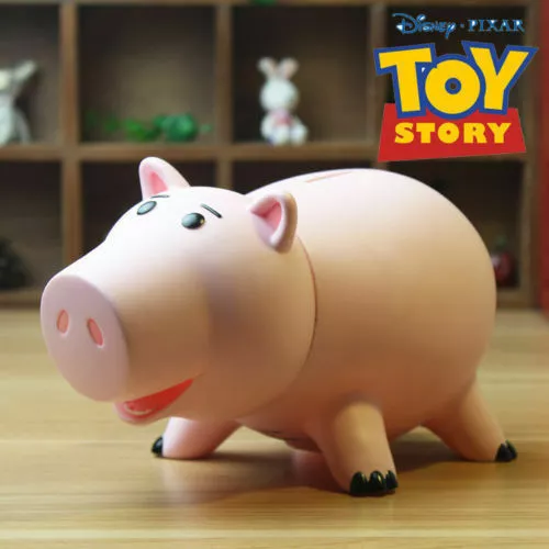 Toy Story Hamm Action Figures Coin Money Box Piggy Bank PVC Doll Kids Toy Gift