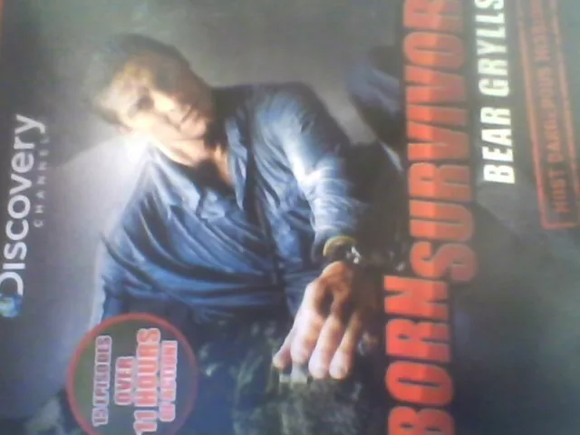 Born Survivor Bear Grylls - Six Dvd Box Set Free Post
