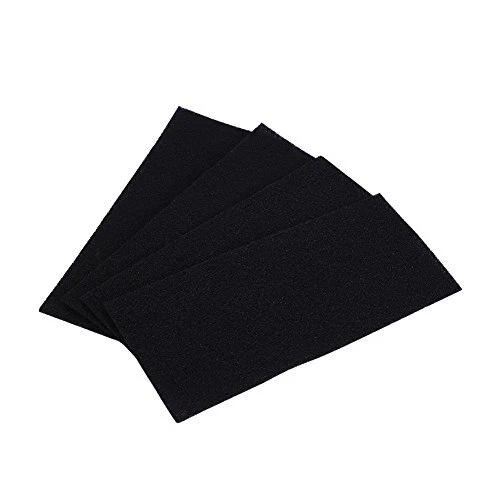 Biitfuu 4pcs Feuille de Mousse de Filtre de Carbone éponge Filtre de Remplace...