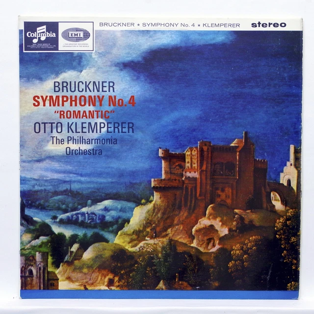 SAX 2569 - OTTO KLEMPERER - BRUCKNER symphony no.4 - COLUMBIA LP EX++
