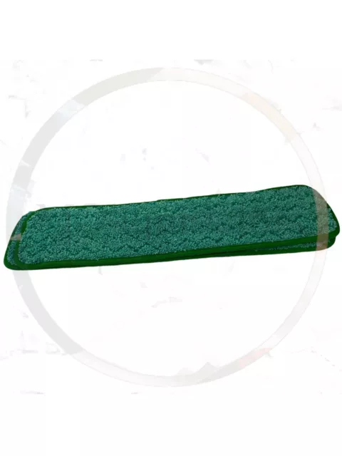 Rubbermaid Commercial RCPQ412GRE Green Flexible Microfiber Dust Pad Lot of 12