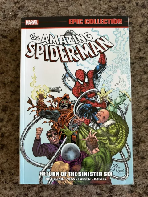 Spider-Man Marvel Epic Collection  Vol 21 Return Of The Sinister Six OOP