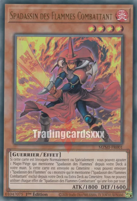 Yu-Gi-Oh! Spadassin des Flammes Combattant : UR MZMI-FR001