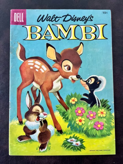 Walt Disney's Bambi #3 Dell Comics 1956