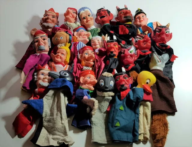 AUSWÄHLEN aus Handpuppen für Puppentheater Kasperltheater DDR