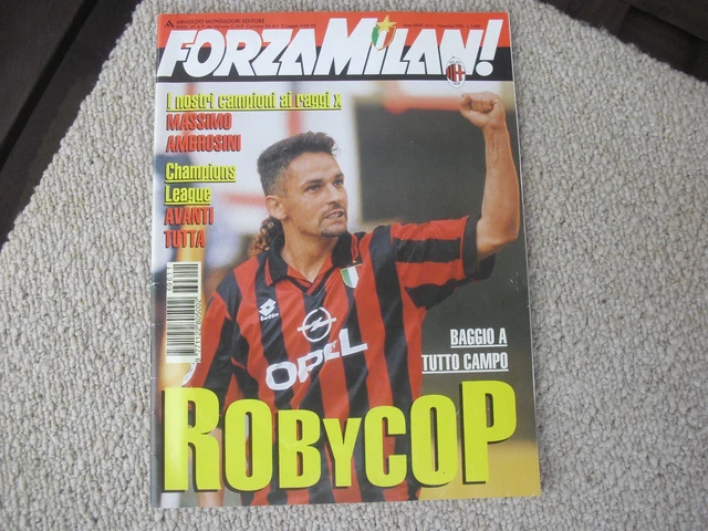 Forza Milan Décembre 12-1995 Roberto Baggio Babbo Natale-Sparta Prague