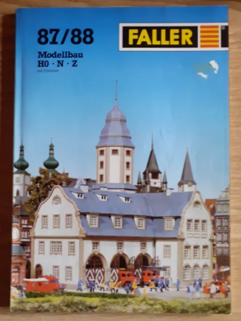 Faller Modellbau, Bausätze, Katalog 1987 /88 mit Preisliste