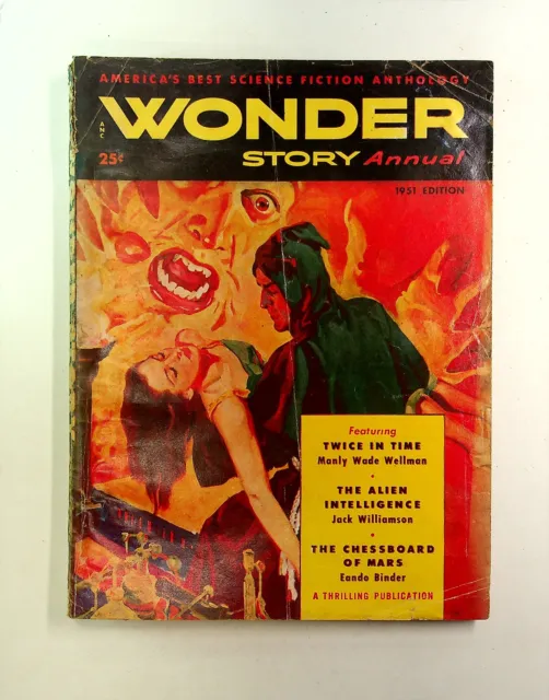 Wonder Story Annual Pulp Vol. 1 #2 GD/VG 3.0 1951