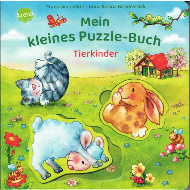 Mein kleines Puzzle-Buch. Tierkinder | Franziska Jaekel | Buch | 10 S. | Deutsch
