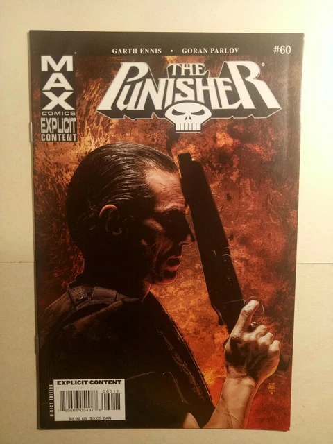 Punisher #60 (October 2008) By Garth Ennis Max Comics Marvel Comics High Grade