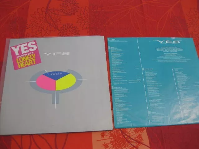 33t YES OWNER OF A LONELY HEART pressage GERMANY ATCO 79-0125-1  10 TRACKS