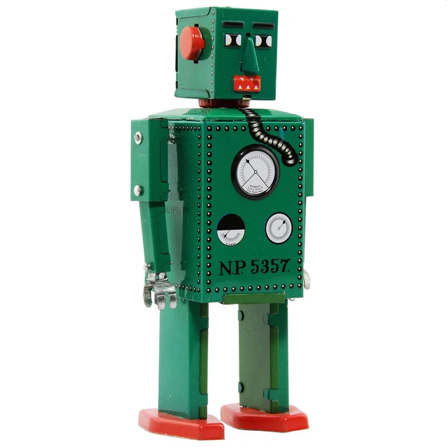 Robot jouet en étain des années 70 - France
