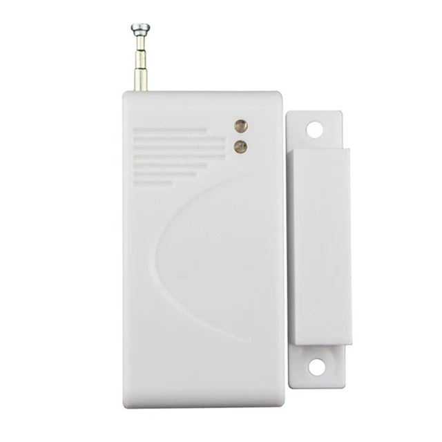1 pieza 433 MHZ Sensor de puerta inalámbrico Puerta Detector de contacto magnético Sensor C3