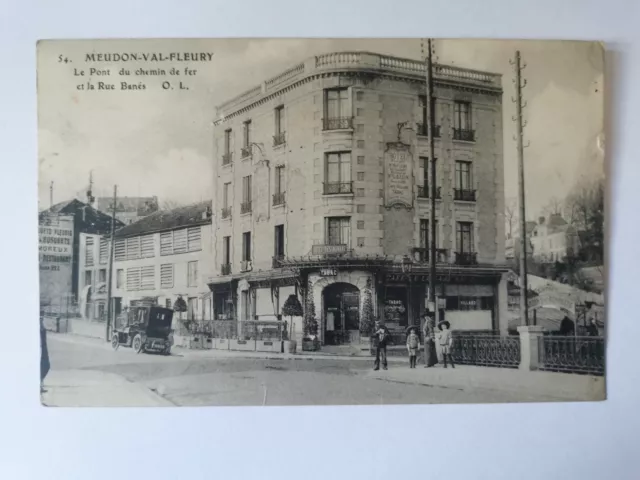 CPA 92 MEUDON-VAL-FLEURY - Le Pont du Chemin de Fer