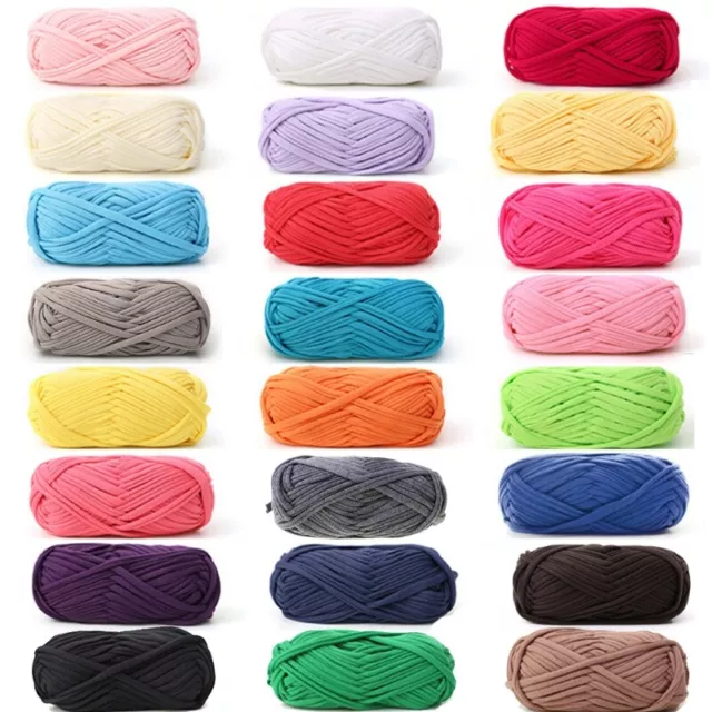 100g Woven Thread Cotton Cloth Wool Yarn Hand Knitting Yarn Crocheted Blanket