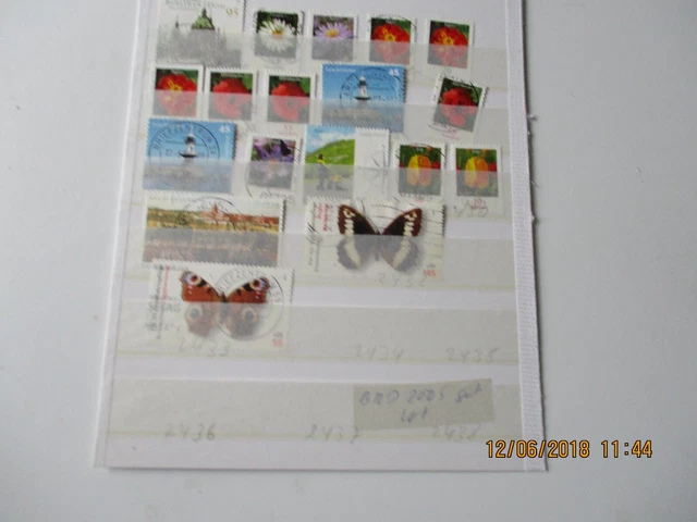 Briefmarken BRD 2005 gest