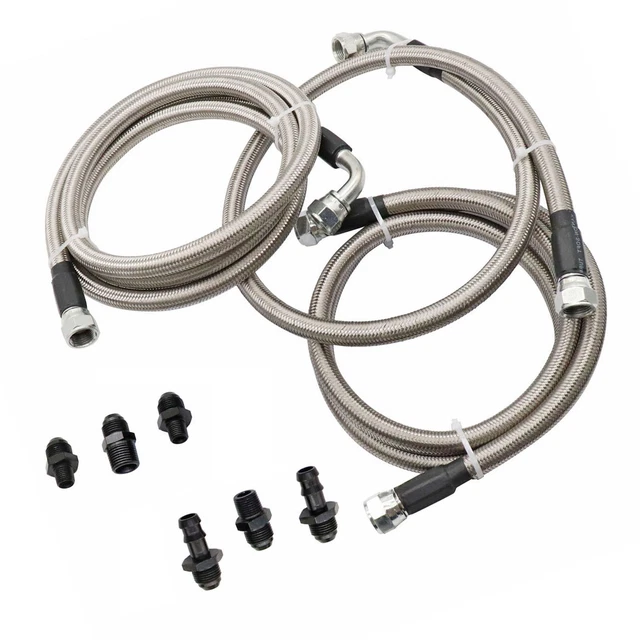 FIT 9602 DODGE Ram 47RE Transmission Cooler Lines Kit Heavy Duty New