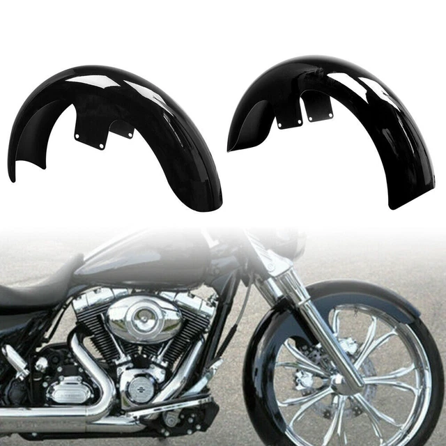 23" Wheel Wrap Front Fender For Harley Touring Electra Road Glide Custom Bagger