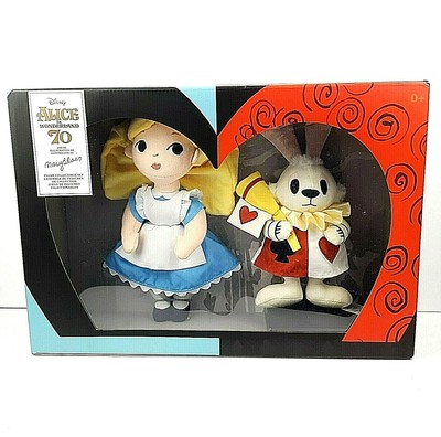 alice in wonderland rabbit plush