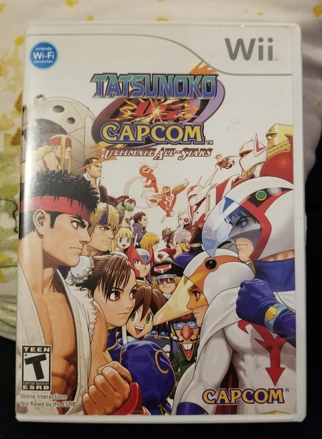 Tatsunoko vs. Capcom: Ultimate All Stars Nintendo Wii Complete CIB Tested
