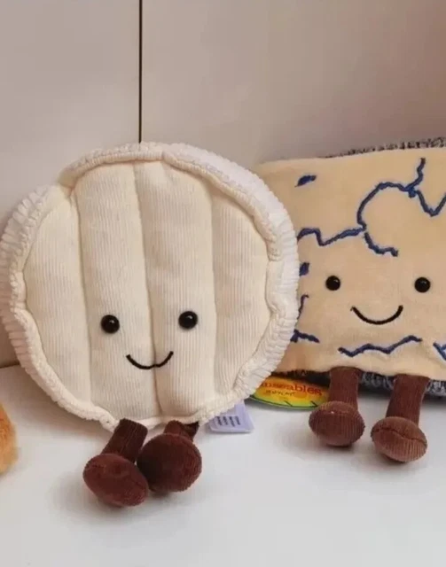 NEW JELLYCAT Cheese Blue Cheese And Goats Cheese Both New £119.99