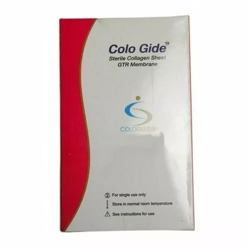 Pack of 10 New Colo Gide Sterile Collagen Sheet GTR Membrane 10 x 15mm. 3