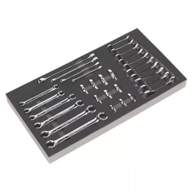 Sealey S01125 Outil Plateau Avec Spécialisée Clé Set 30pc - Métrique