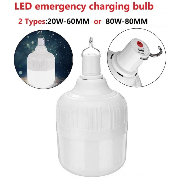 Wiederaufladbare und tragbare LED-Lampe für Nachtkabinen und Outdoor-Aktivität