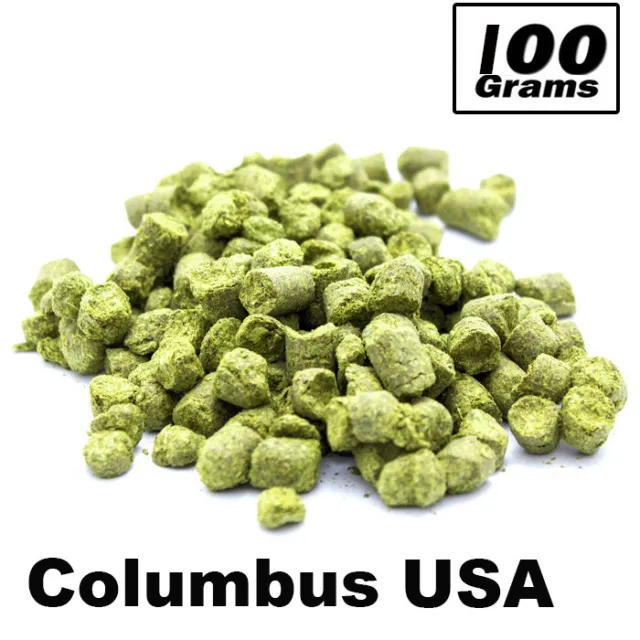 100g Columbus  Pellets 2 X 50g Hops Alpha Acid 14%-16% USA Home Brew