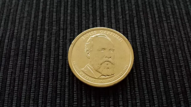 UNITED STATES $1 Dollar 2011 James Garfield 20th President USA US Coin P