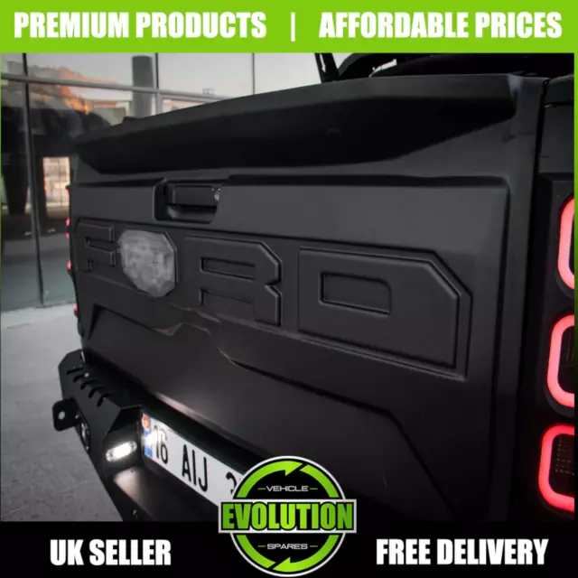 TO FIT FORD Ranger Tailgate Cover Nudge cladding Boot Trim Body 2012 ...