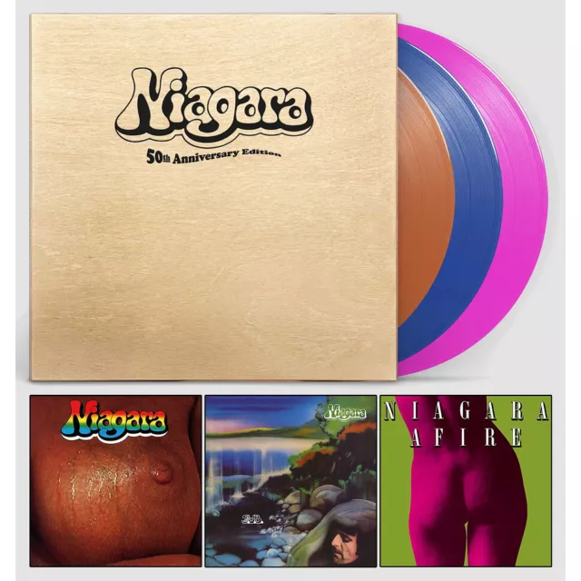 Niagara - 50th Anniversary Edition Boxset (Vinyl 3LP - 2022 - EU - Original)