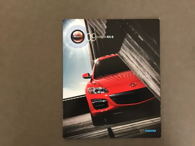 Original 2009 Mazda RX-8 Sales Brochure Catalog Grand Touring R3
