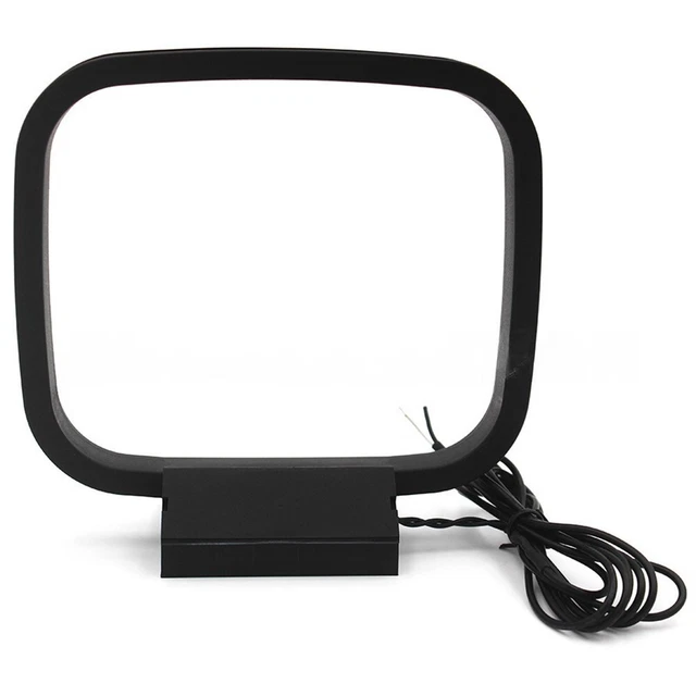 KIT D'ANTENNE BOUCLE FM Beignet Compact VHF UHF Compatible Avec