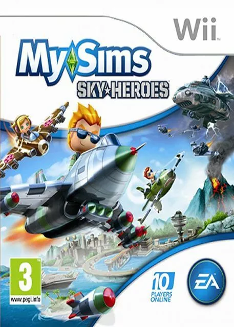 MY SIMS SKY-HEROES / NINTENDO Wii / NEUF SOUS BLISTER / VERSION FRANÇAISE