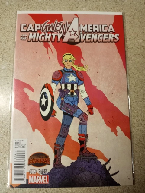 Captain America and the Mighty Avengers #9 Gwen Stacy Variant NM unread Marvel
