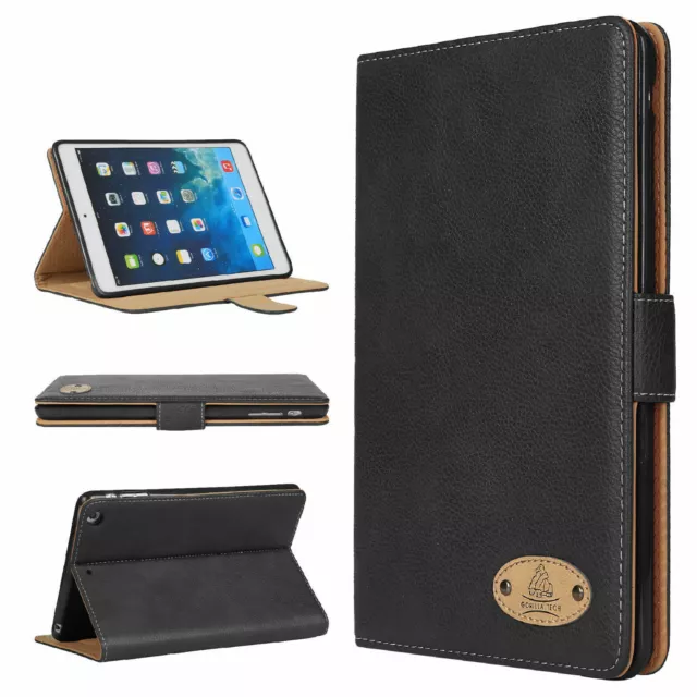Folio Cover For iPad Air (2020) Case Multi-Angle Kickstand Viewing Leather Cover